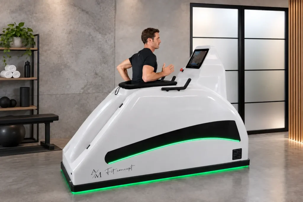 Profesionalna fitness i wellness oprema – Vacuum A&M traka u savremenom studiju